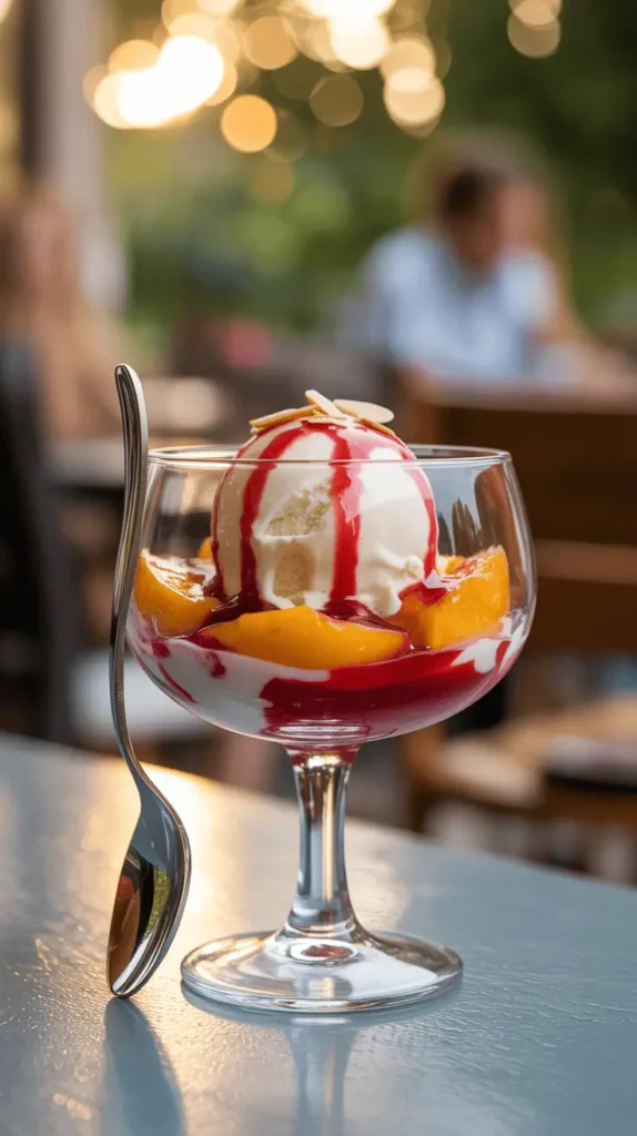 Peach Melba
