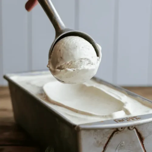 No-Churn Vanilla Ice Cream